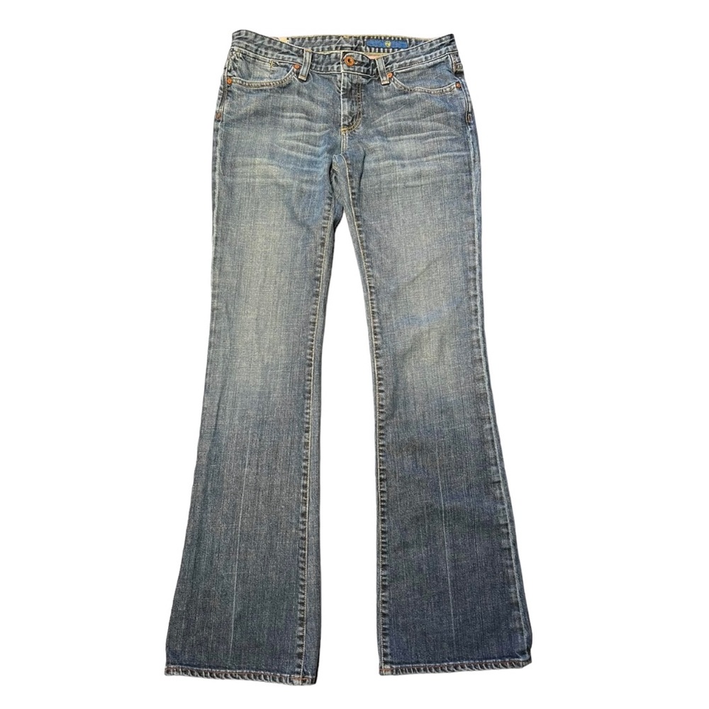 AG Adriano Goldschmied Low Rise Flare Jeans Size 28